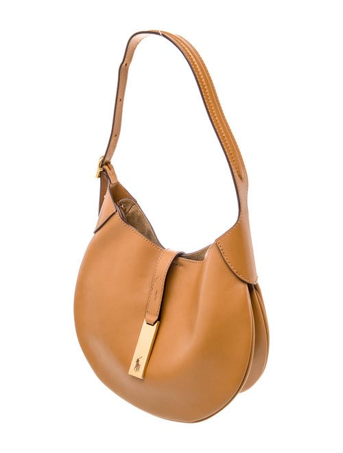 Ralph Lauren Leather Top Handle Bag