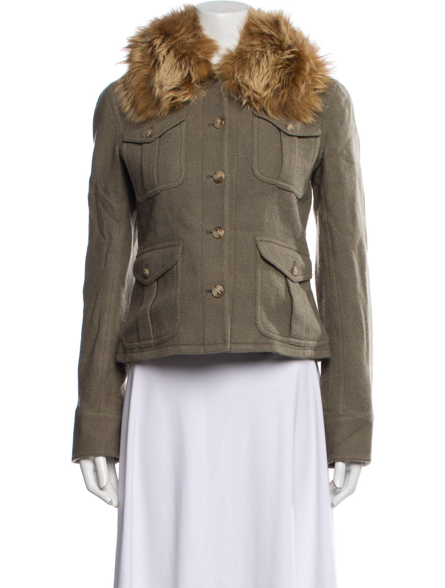 Ralph Lauren Tweed Pattern Jacket