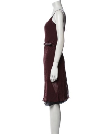 Ralph Lauren Silk Knee-Length Dress