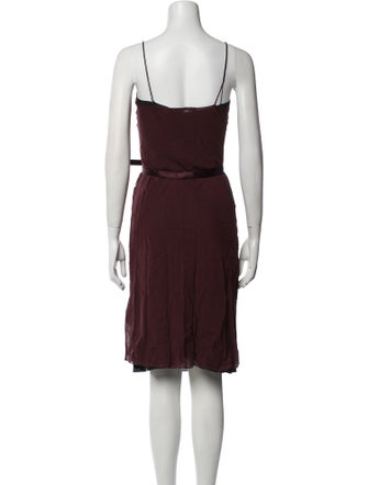 Ralph Lauren Silk Knee-Length Dress