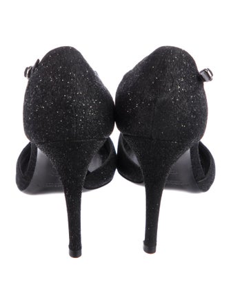 Ralph Lauren Glitter Glitter Accents T-Strap Pumps