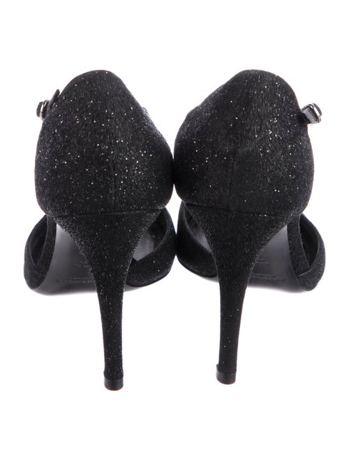 Ralph Lauren Glitter Glitter Accents T-Strap Pumps