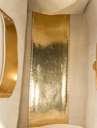 Ralph Lauren Patent Leather Top Handle Bag