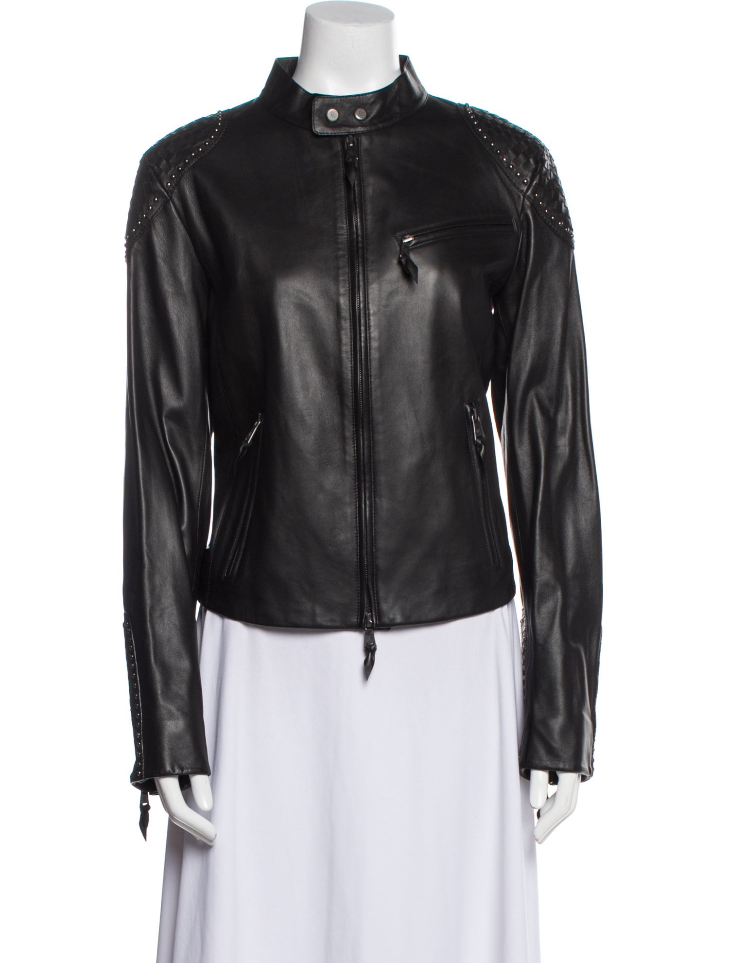 Ralph Lauren Leather Biker Jacket w/ Tags