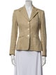 Ralph Lauren Linen Printed Blazer