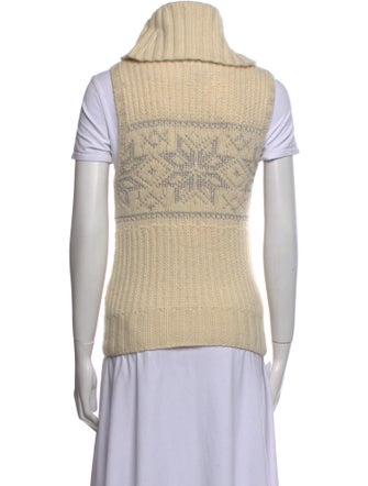 Ralph Lauren Cashmere Graphic Print Sweater