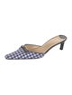 Ralph Lauren Printed Bow Accents Mules
