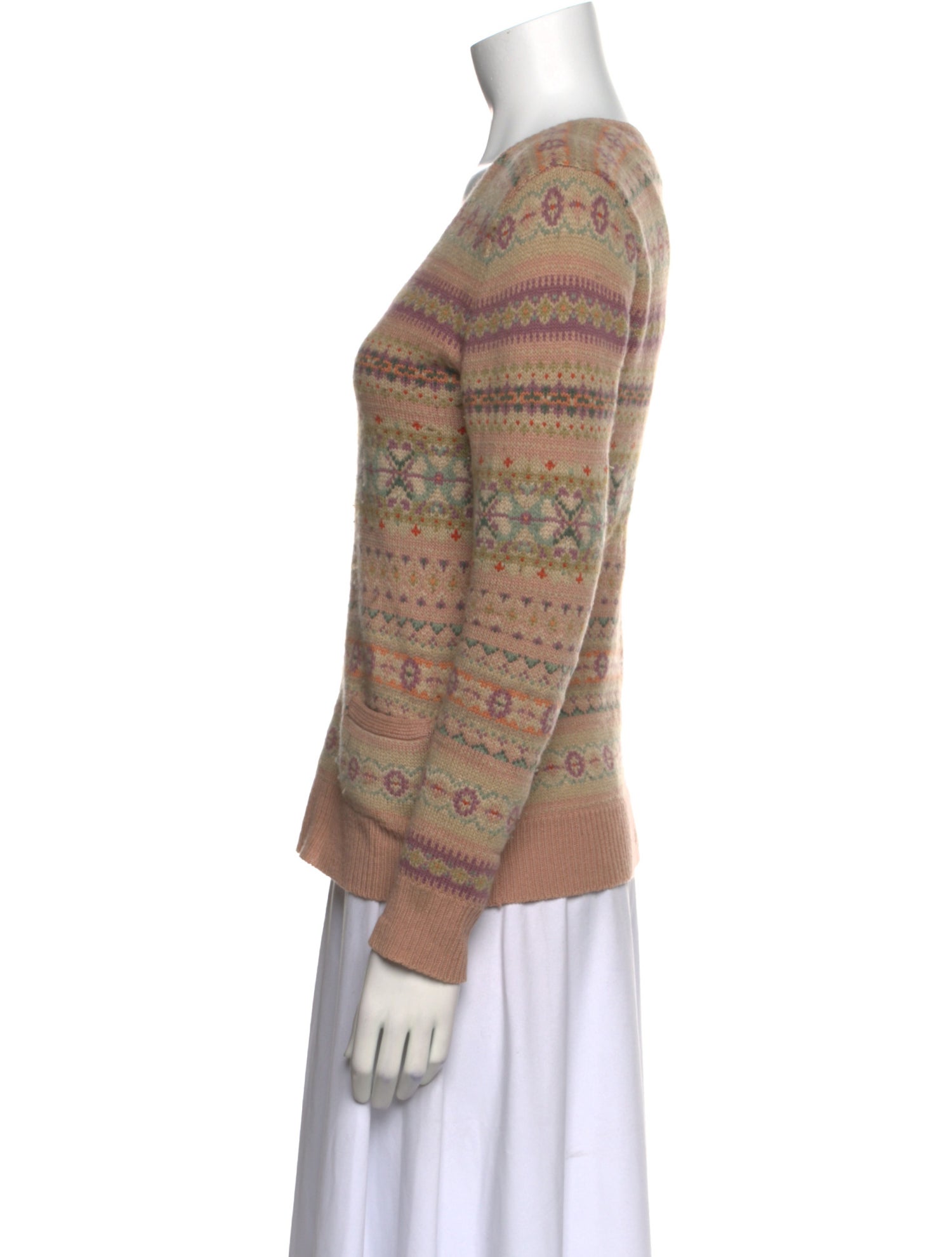 Ralph Lauren Cashmere Striped Sweater