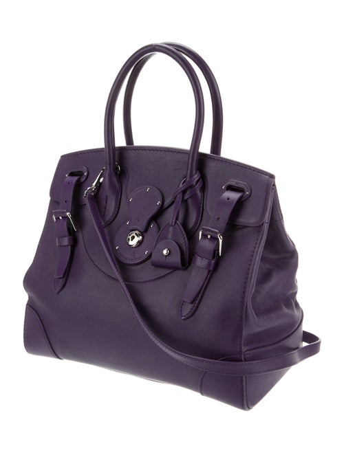 Ralph Lauren Leather Top Handle Bag