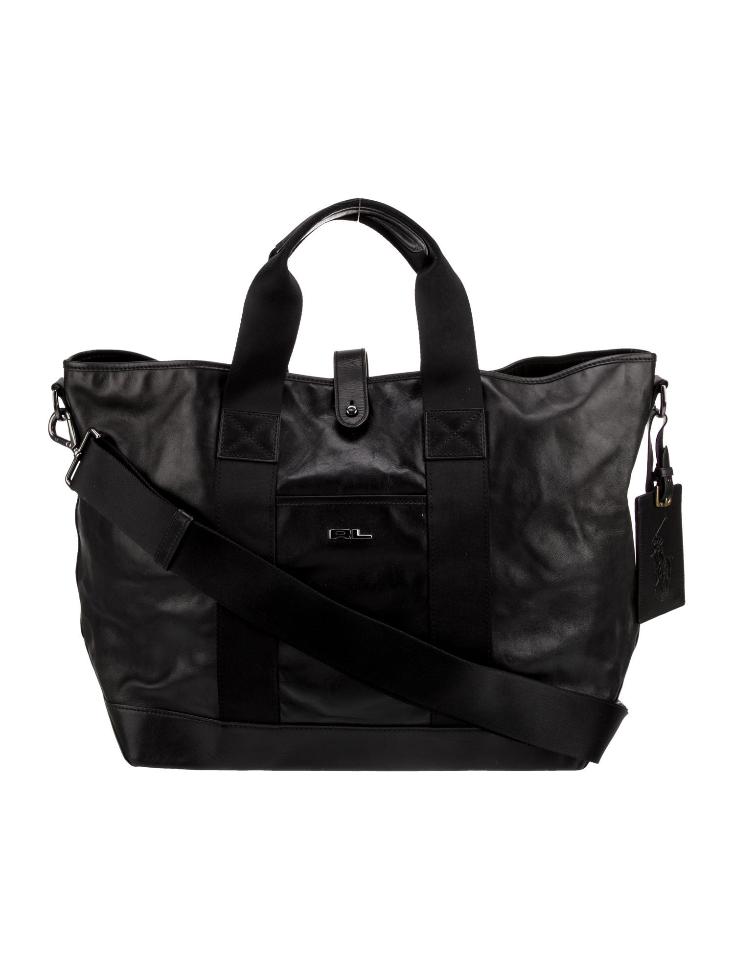 Ralph Lauren Leather Weekender Bag