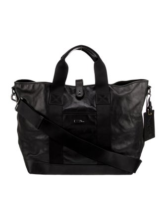 Ralph Lauren Leather Weekender Bag