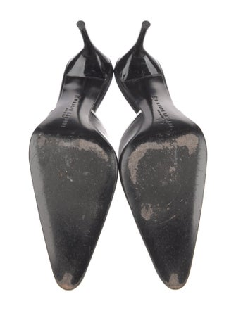 Ralph Lauren Leather Animal Print Mules