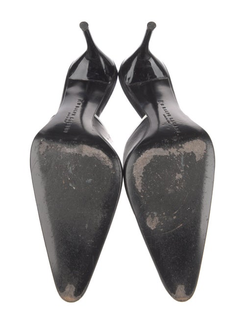 Ralph Lauren Leather Animal Print Mules