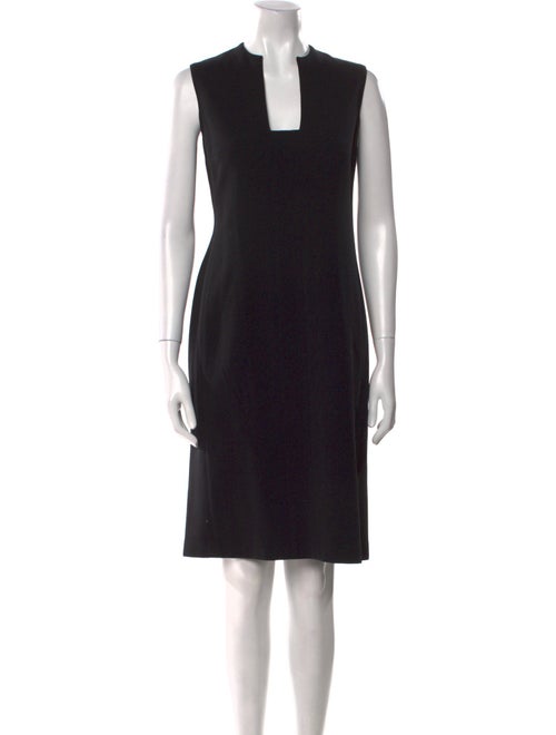 Ralph Lauren Wool Midi Length Dress