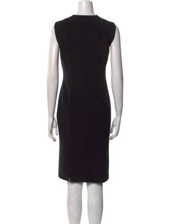Ralph Lauren Wool Midi Length Dress