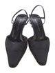 Ralph Lauren Satin Slingback Pumps