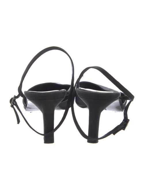 Ralph Lauren Satin Slingback Pumps