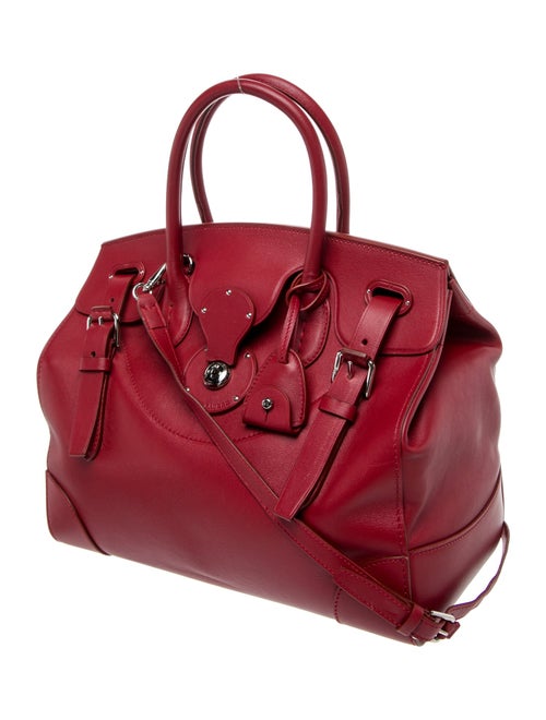 Ralph Lauren Leather Top Handle Bag