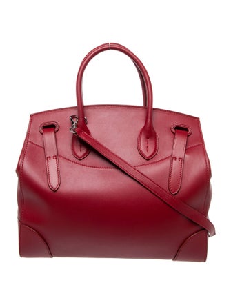 Ralph Lauren Leather Top Handle Bag