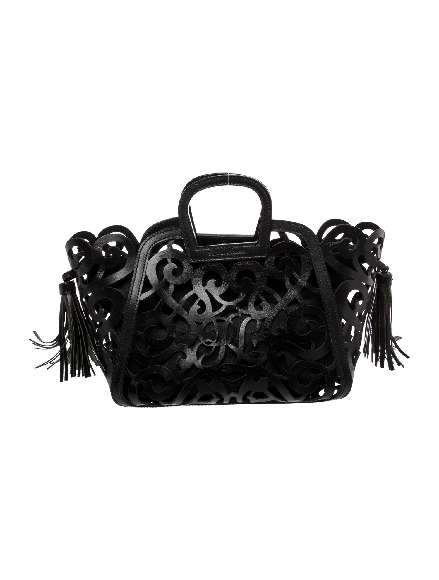 Ralph Lauren Leather Top Handle Bag