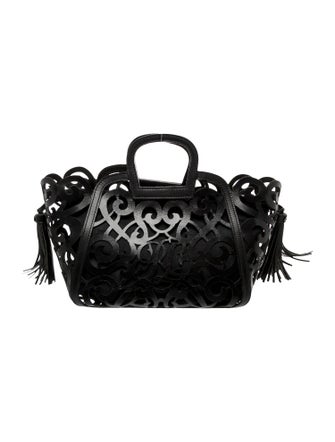 Ralph Lauren Leather Top Handle Bag