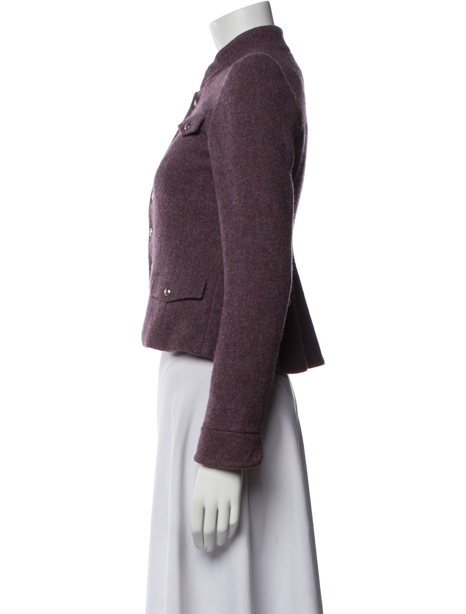 Ralph Lauren Wool Tweed Pattern Evening Jacket