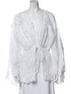 Ralph Lauren Lace Embroidered Accent Robe