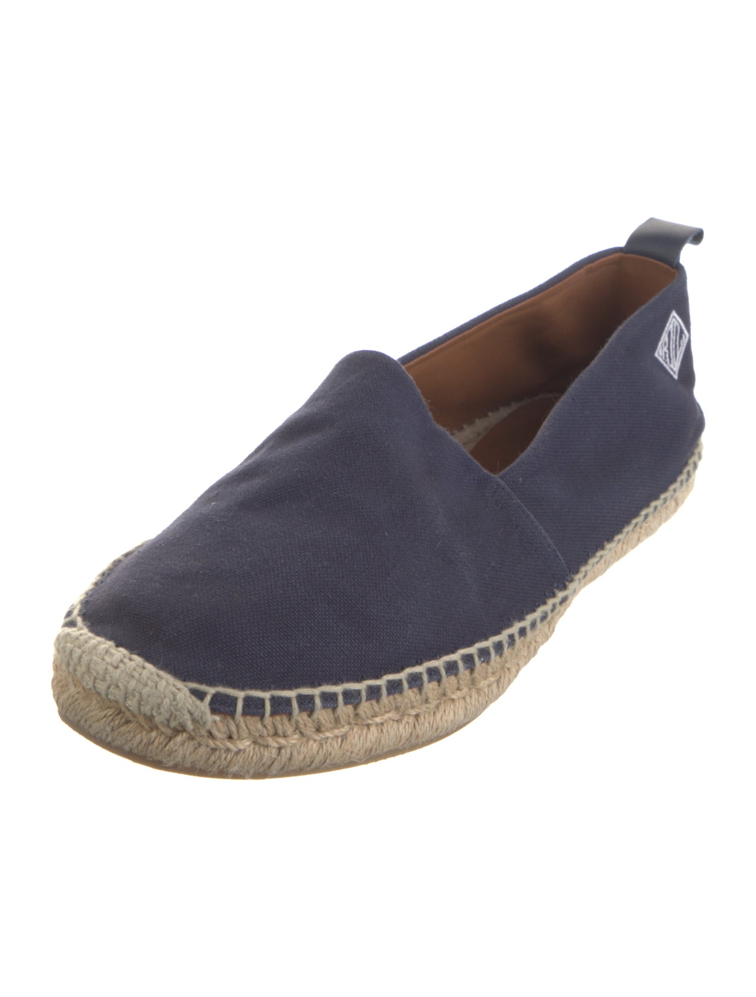 Ralph Lauren Canvas Whipstitch Trim Espadrilles