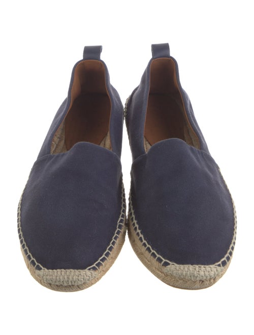 Ralph Lauren Canvas Whipstitch Trim Espadrilles