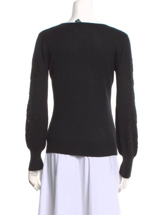 Ralph Lauren Silk V-Neck Sweater