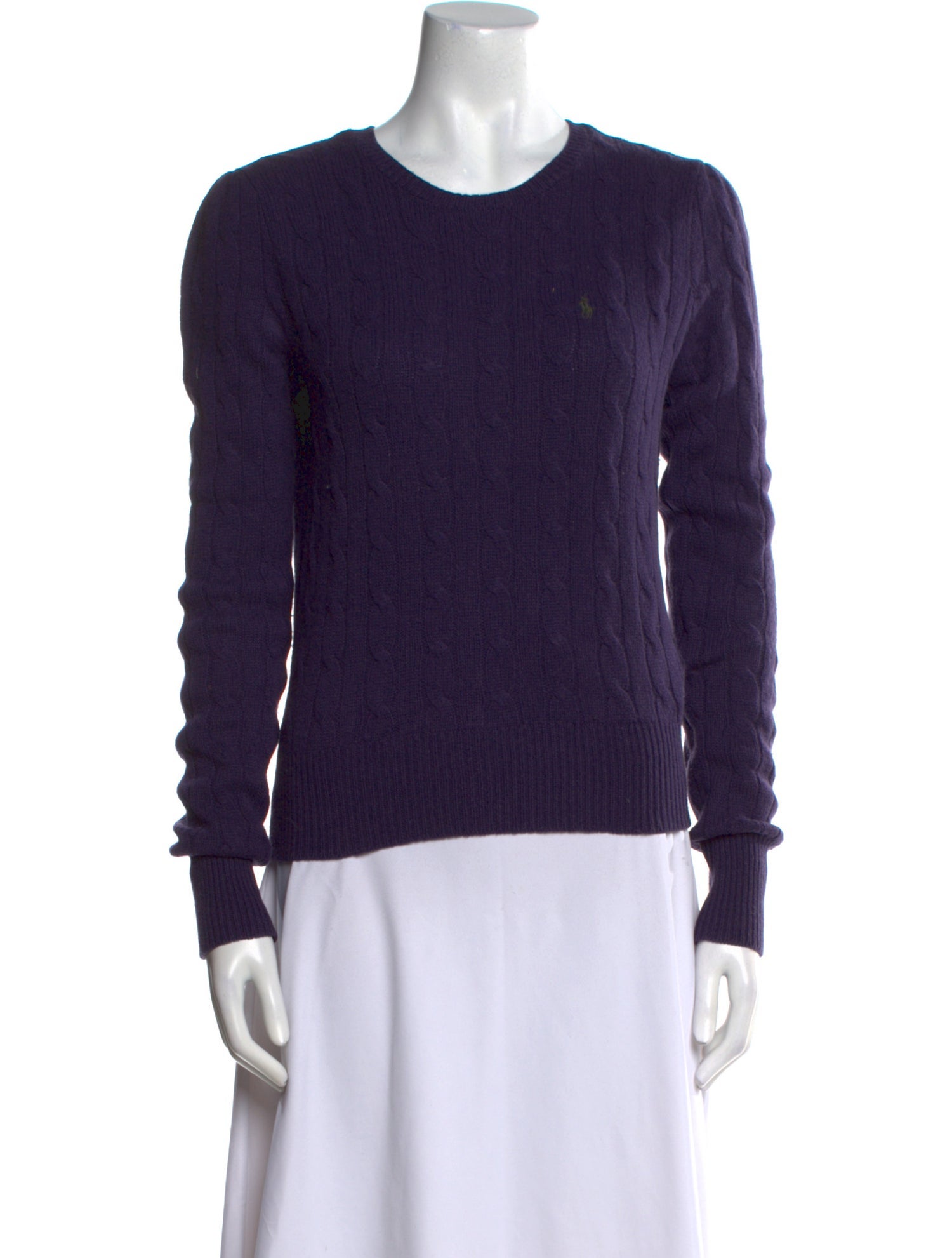 Ralph Lauren Wool & Cashmere Scoop Neck Sweater