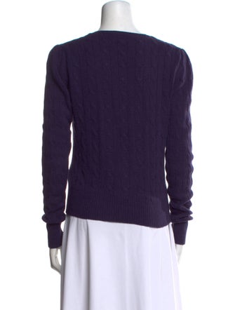 Ralph Lauren Wool & Cashmere Scoop Neck Sweater