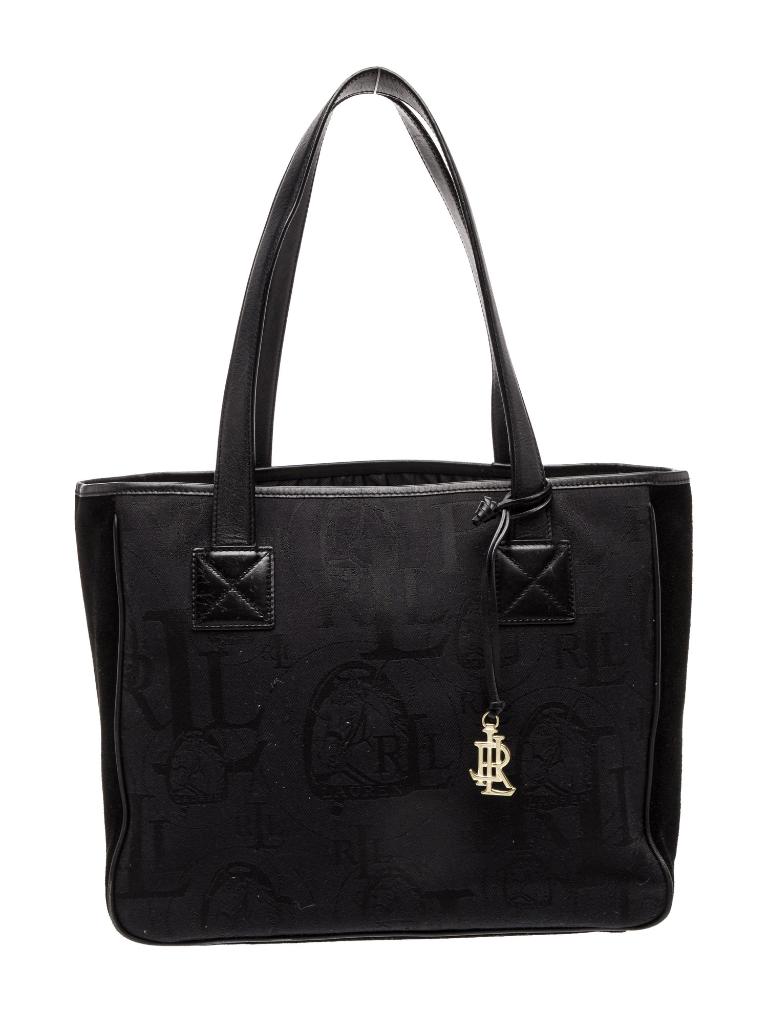 Ralph Lauren Canvas Top Handle Bag