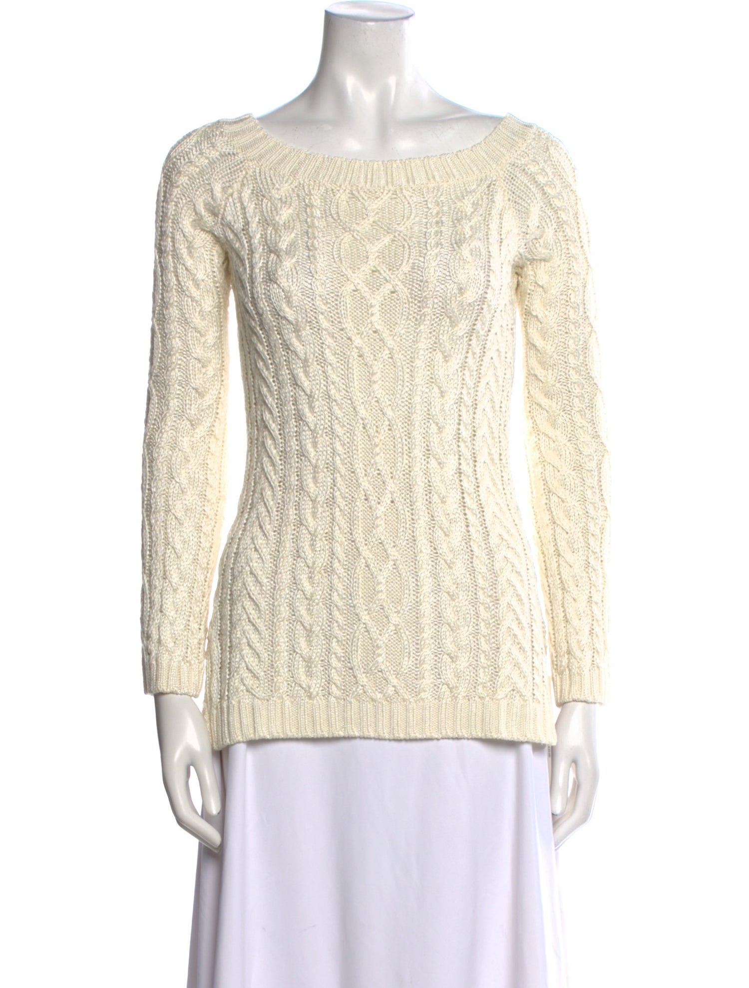 Ralph Lauren Bateau Neckline Sweater