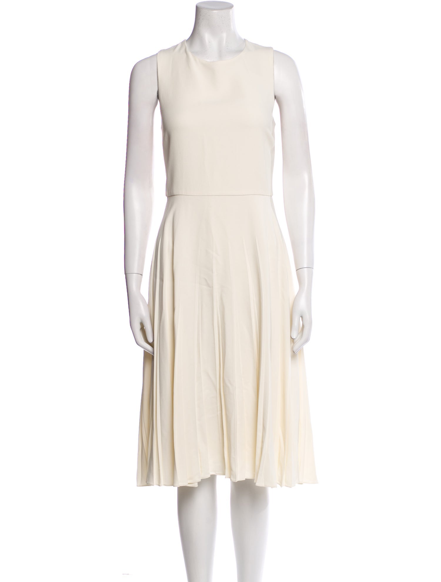 Ralph Lauren Crew Neck Midi Length Dress