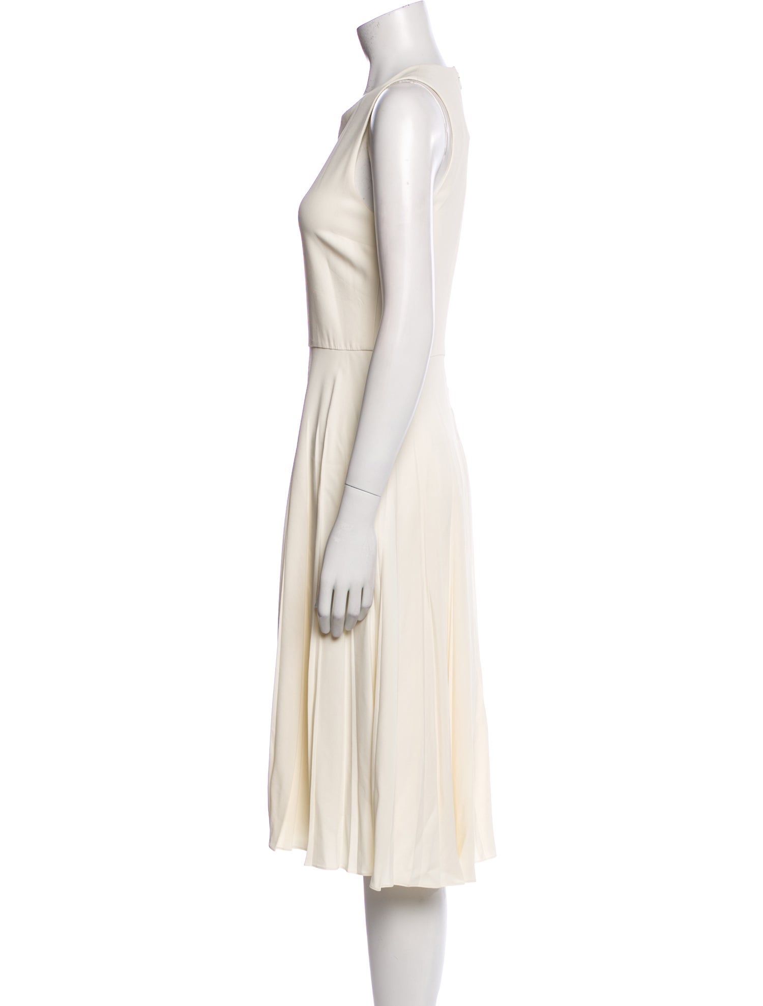 Ralph Lauren Crew Neck Midi Length Dress