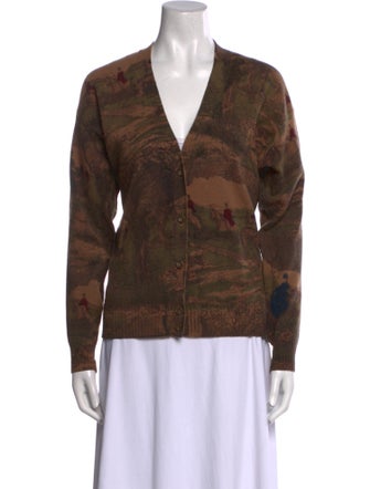 Ralph Lauren Lambswool Printed Sweater