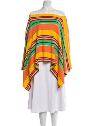 Ralph Lauren Striped Bateau Neckline Sweater