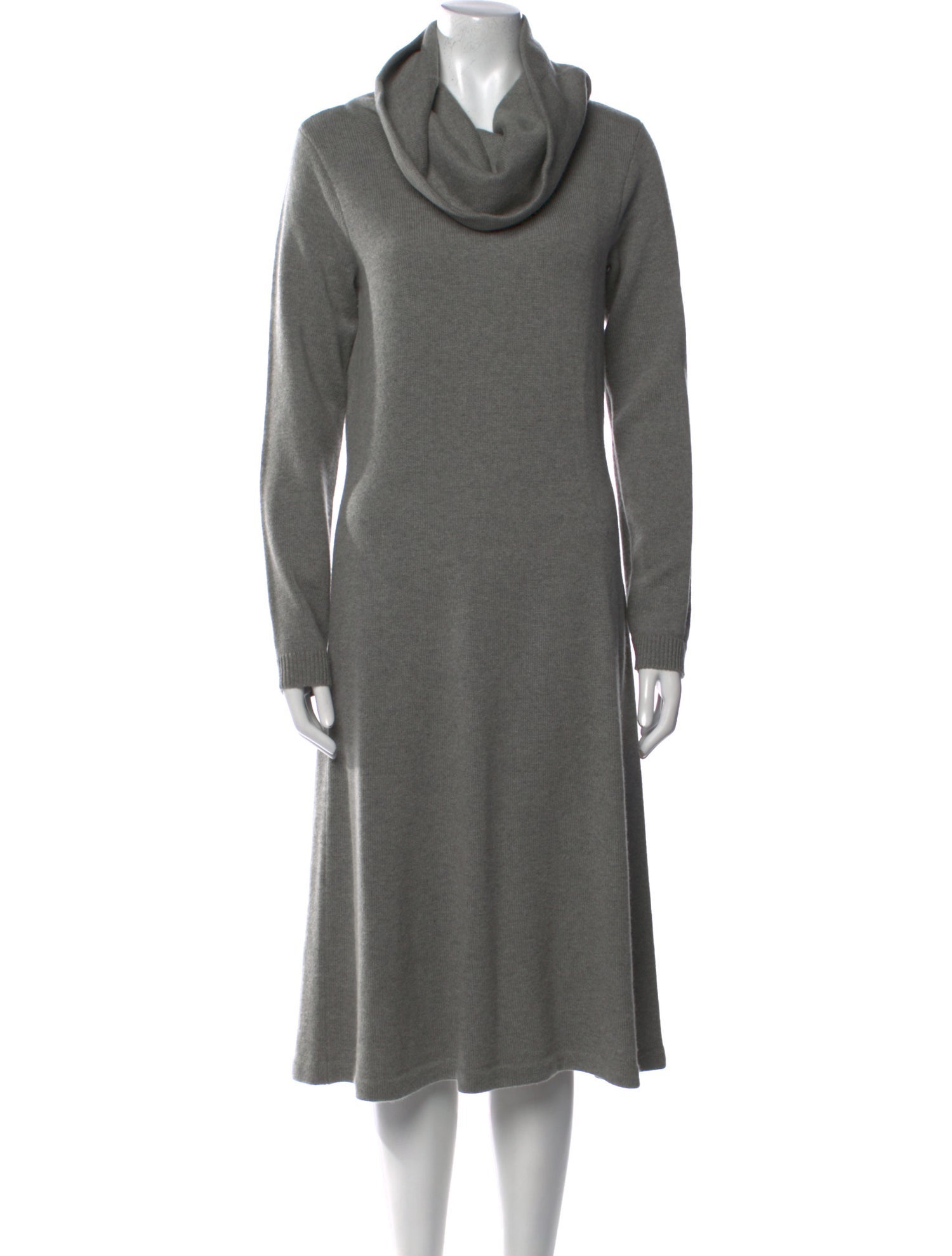 Ralph Lauren Cashmere Midi Length Dress