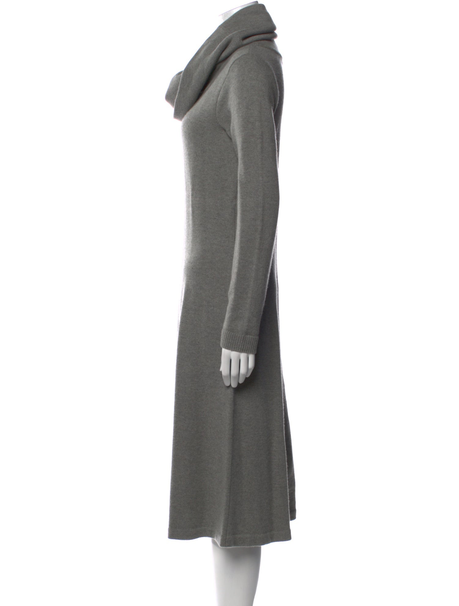Ralph Lauren Cashmere Midi Length Dress