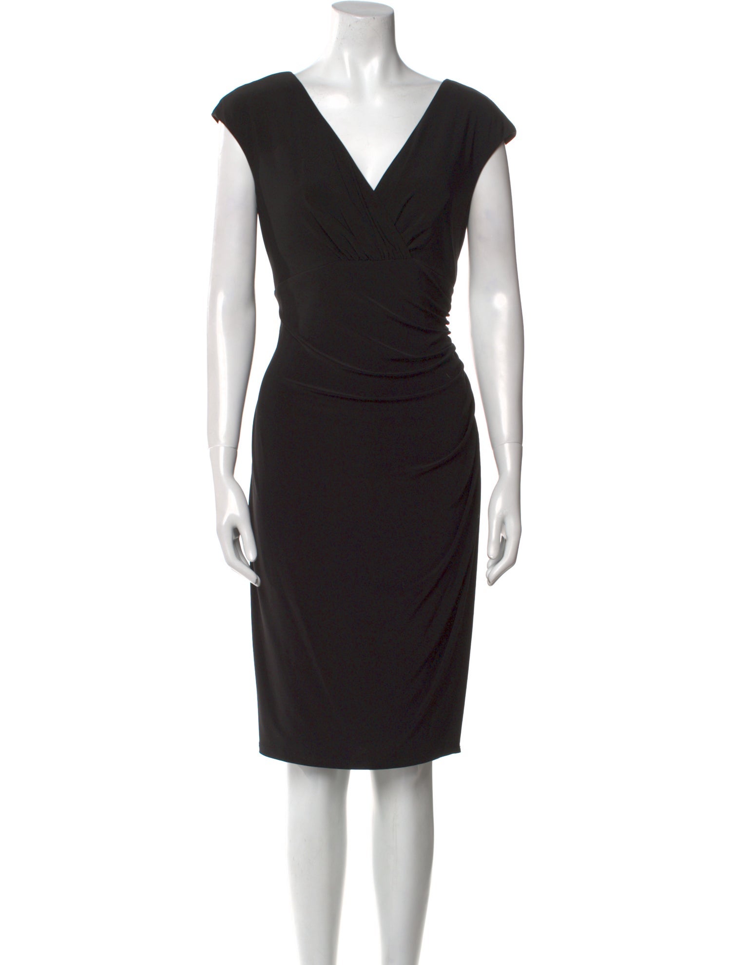 Ralph Lauren V-Neck Knee-Length Dress