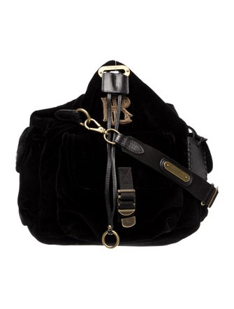 Ralph Lauren Velvet Evening Bag