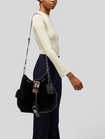 Ralph Lauren Velvet Evening Bag