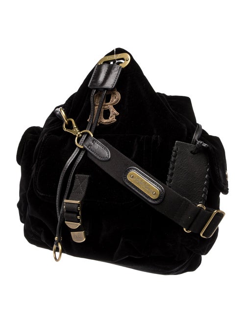 Ralph Lauren Velvet Evening Bag