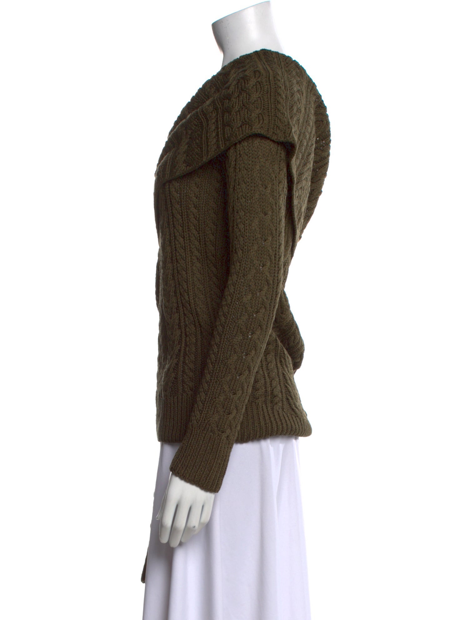 Ralph Lauren Silk Cowl Neck Sweater