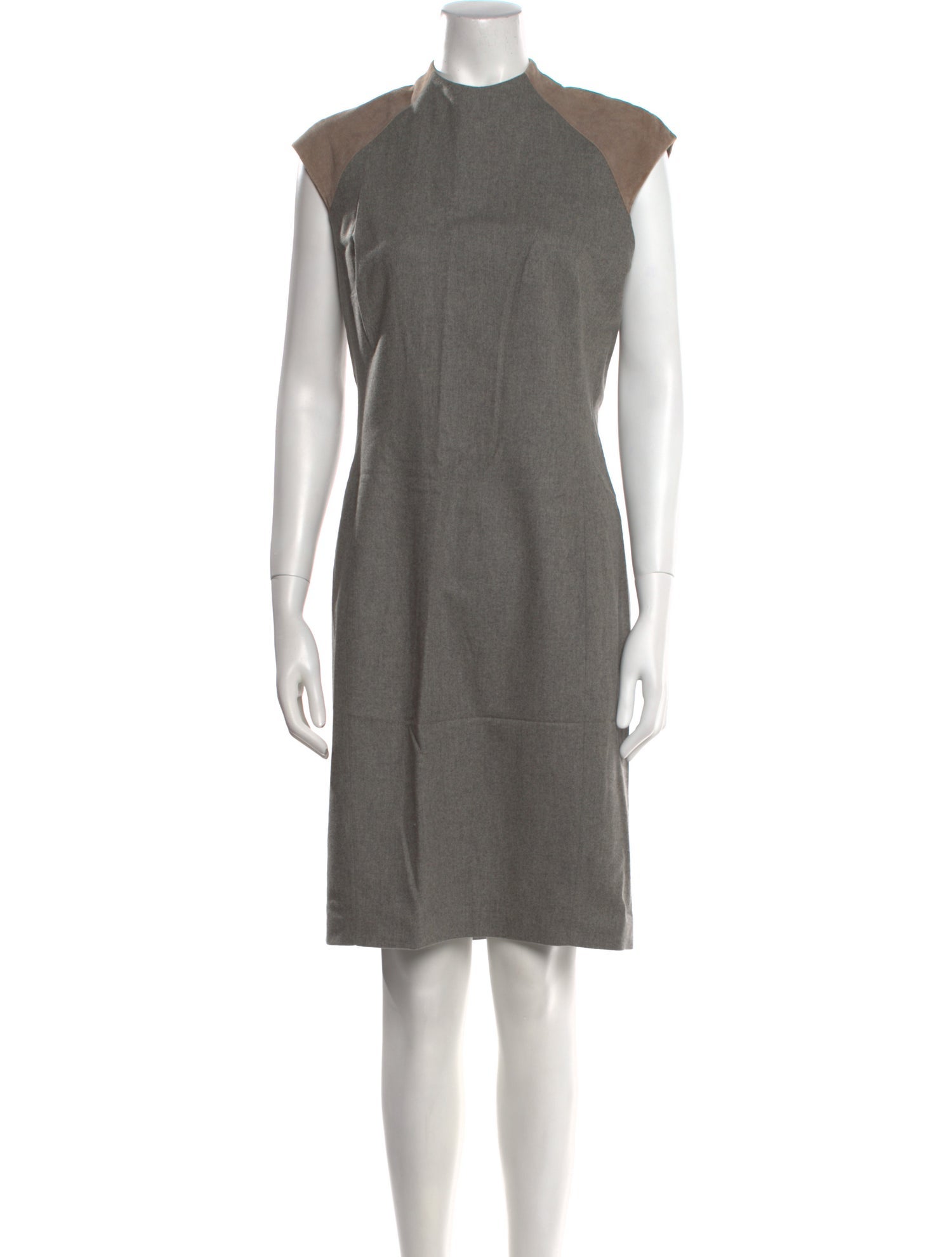 Ralph Lauren Merino Wool Knee-Length Dress