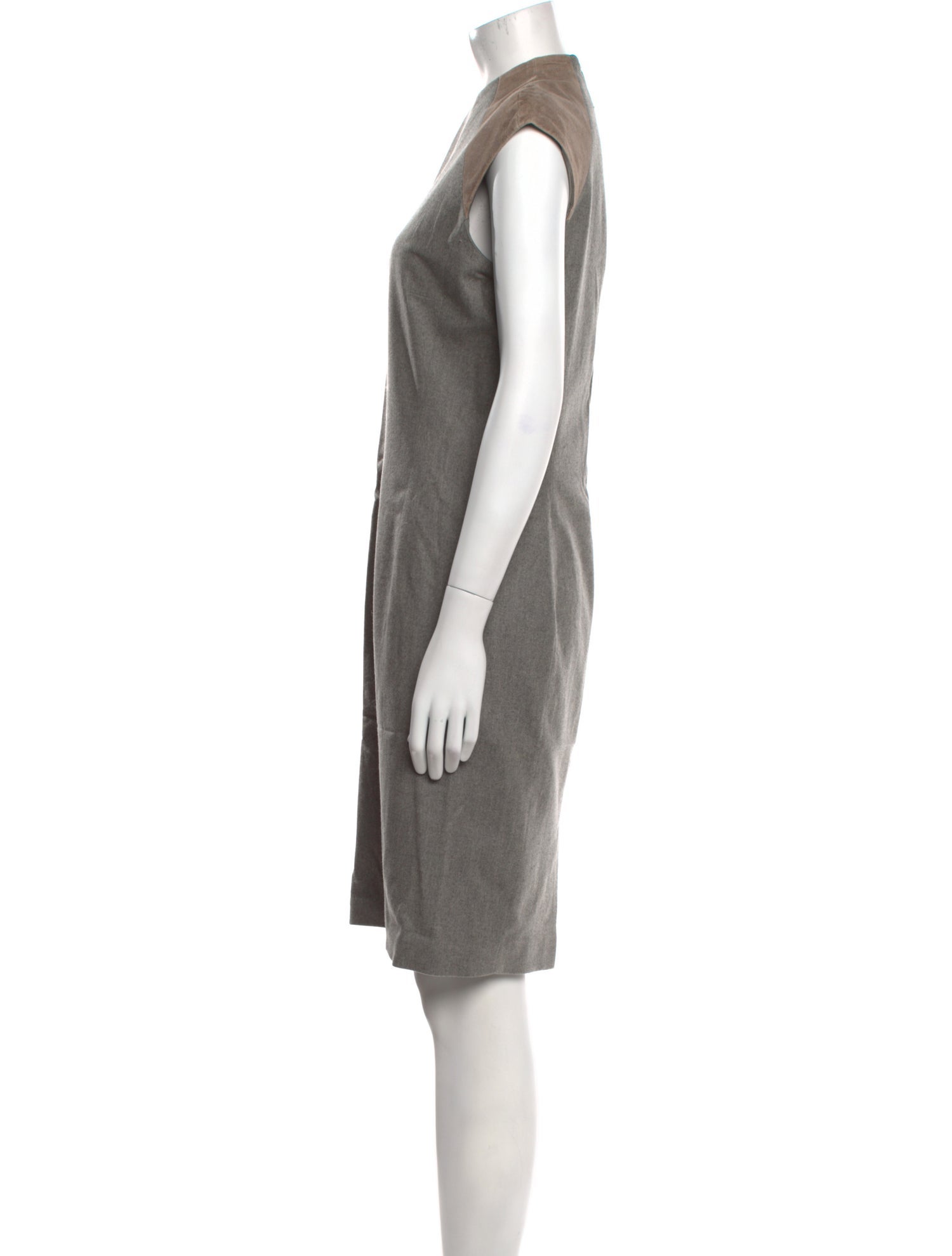 Ralph Lauren Merino Wool Knee-Length Dress