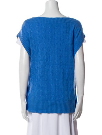 Ralph Lauren Black Label Cashmere Bateau Neckline Sweater