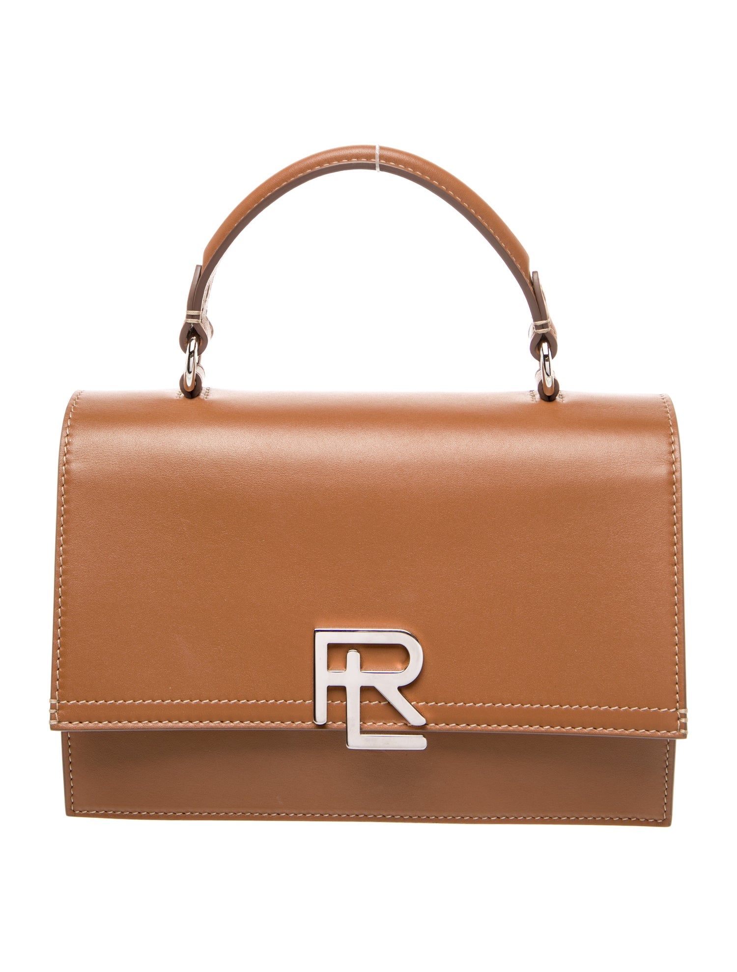 Ralph Lauren Leather Top Handle Bag