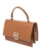 Ralph Lauren Leather Top Handle Bag